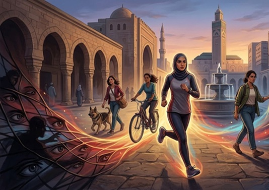 المرأة والمدينة: أجسادٌ تتحرك بين الخوف والمقاومة