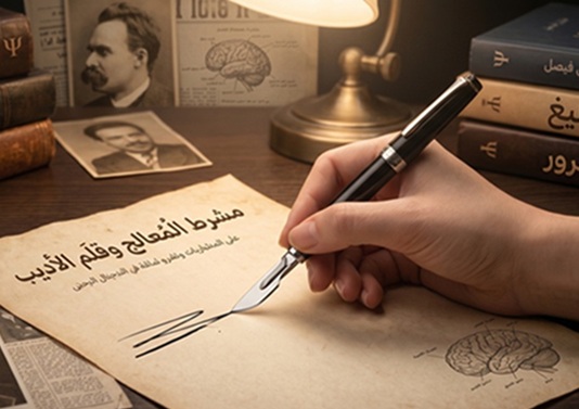مشرط المُعالج وقلم الأديب: كيف يُعيد الطب النفسي تشكيل الرواية والشخصيات؟