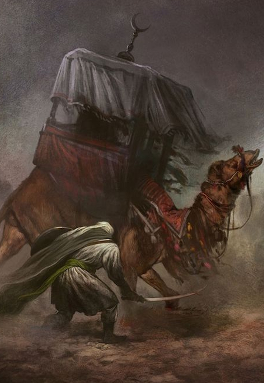 18- وقعة الجمل: أم المؤمنين عائشة (ض) تحارب أمير المؤمنين علي (ض)